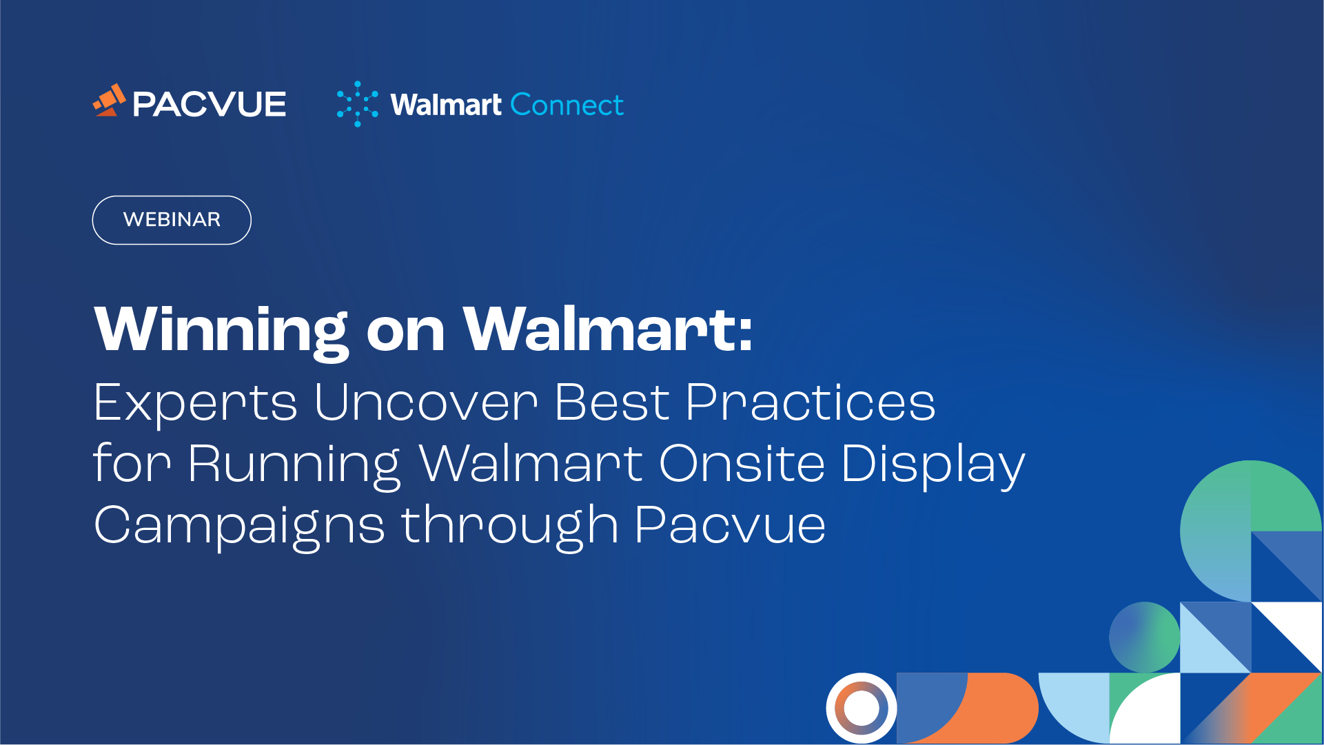 Gagner sur Walmart: Des experts dévoilent les meilleures pratiques pour mener des campagnes d'affichage sur le site de Walmart par l'intermédiaire de Pacvue.