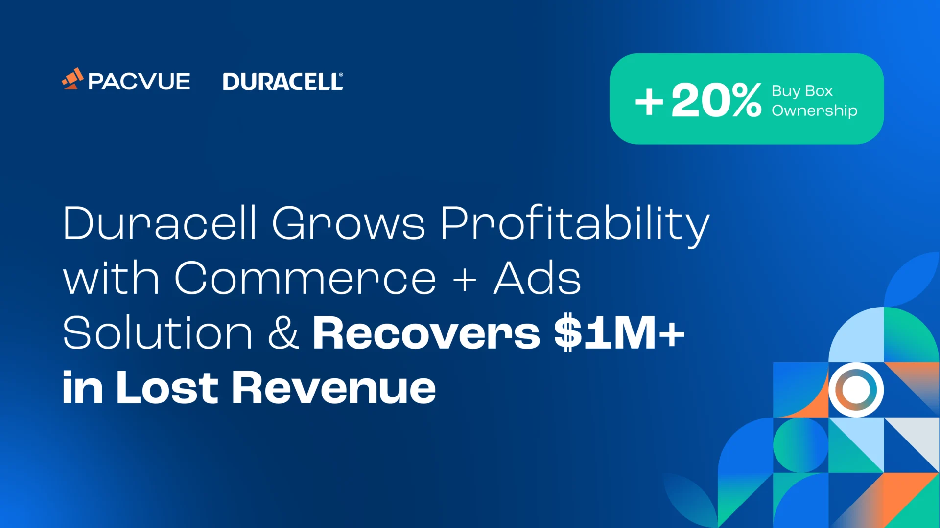 Duracell Grows Profitability with Pacvue’s Commerce + Ads Solution & Recovers $1M+ in Lost Revenue