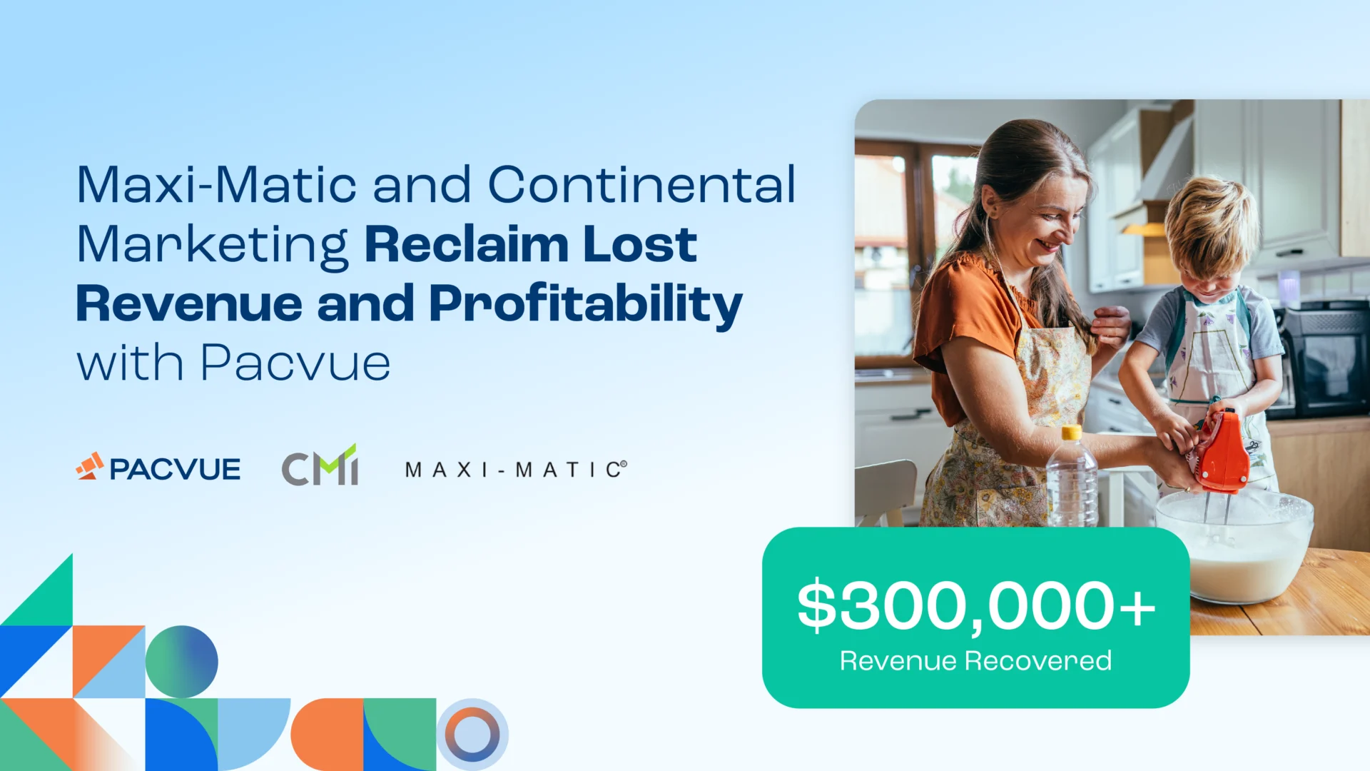 Maxi-Matic and Continental Marketing Reclaim Lost Revenue and Profitability with Pacvue