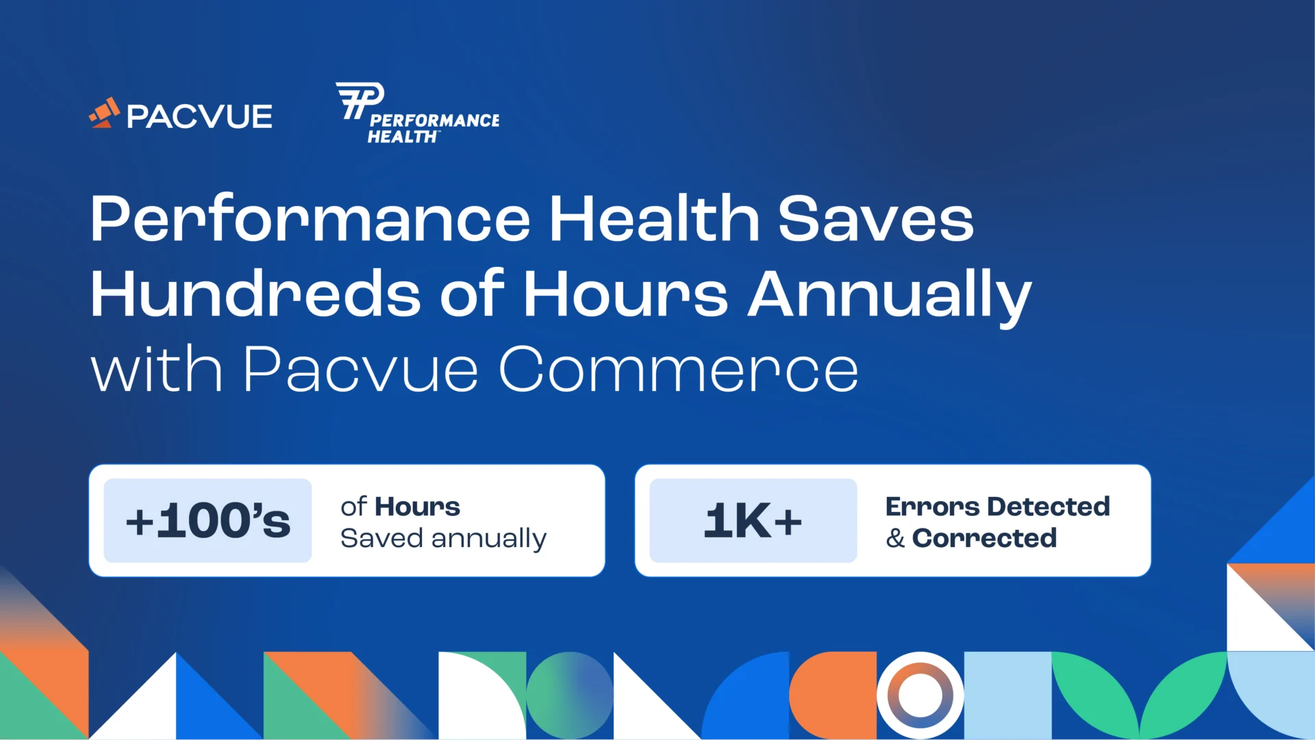 Performance Health Saves Hundreds of Hours Annually with Pacvue Commerce