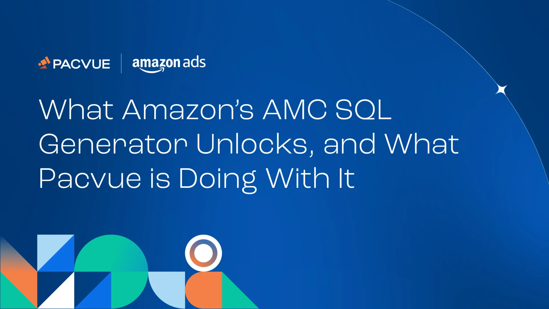 What Amazon’s AMC SQL Generator Unlocks, and What Pacvue is Doing With It