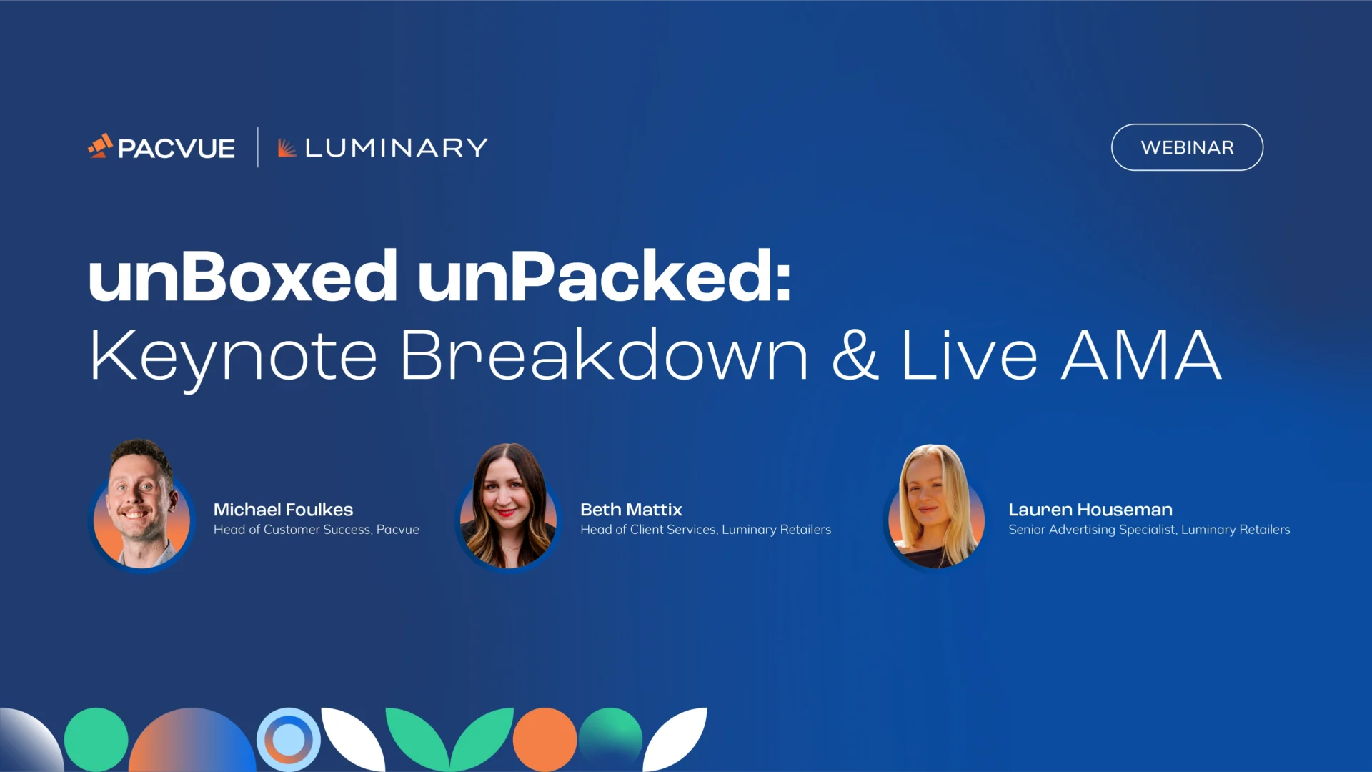 unBoxed unPacked: Keynote Breakdown & Live AMA