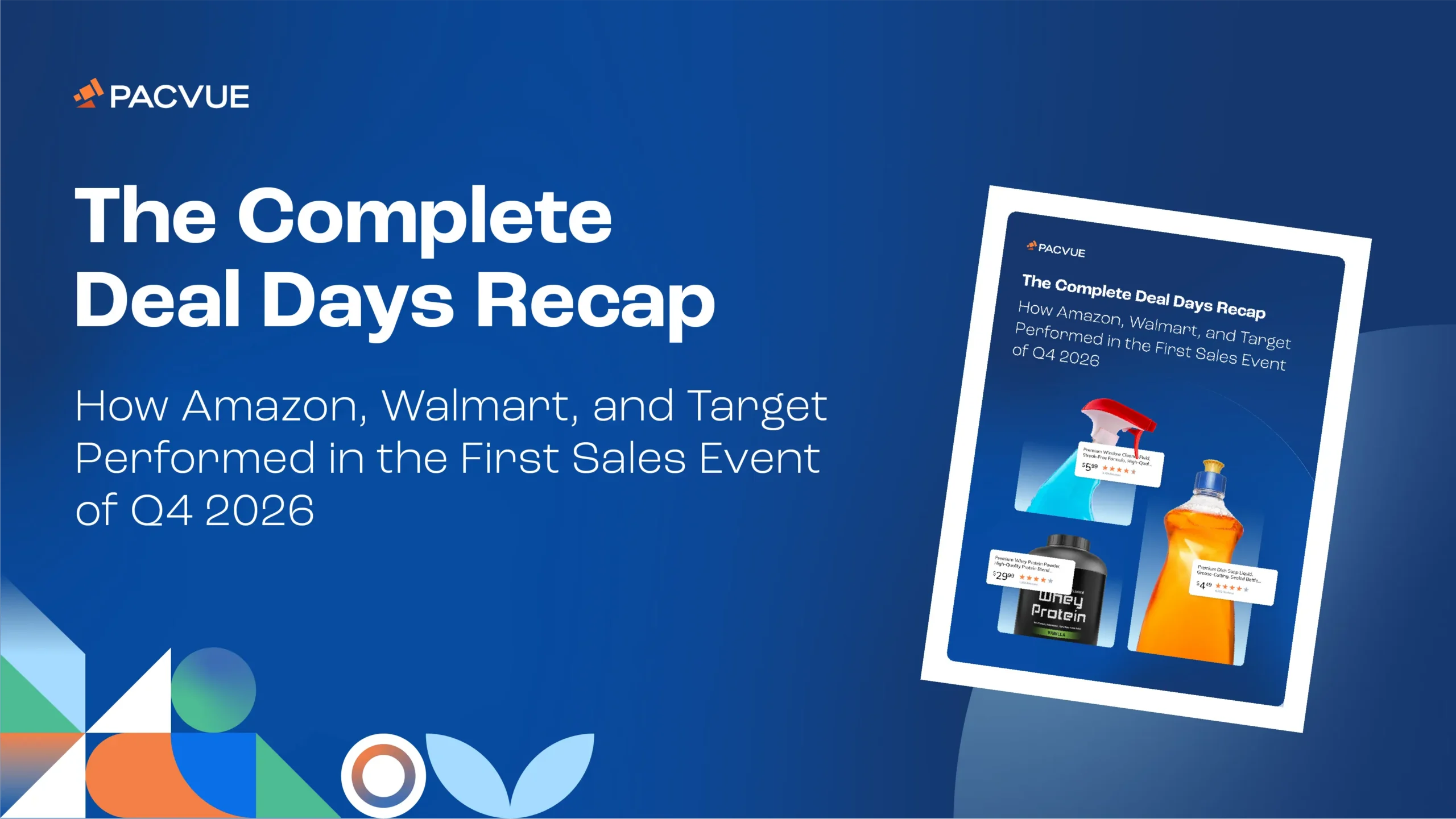 The Complete Deal Days Recap: How Amazon, Walmart, and Target Performed in the First Sales Event of Q4 2026